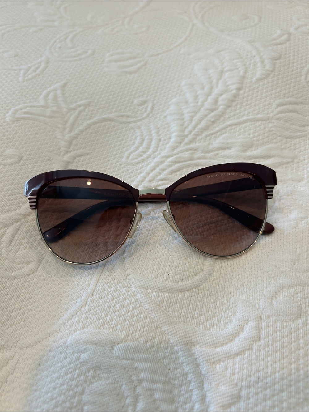 Marc By Marc Jacobs Wine Gradient Cat-Eye Sunglasses